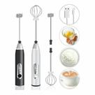 Batedor Misturador Mixer Elétrico para Bebidas Leite Café Clara de Ovo 2 em 1 Batedor Misturador Mixer Elétrico para Bebidas Leite Café Clara de Ovo 2 em 1