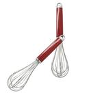 Batedor Ovos Fouet profissional KitchenAid vermelho Inox Fuê