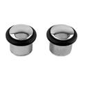 Batedor Para Porta Max0028b Com 2Unidades Cromado - MAXIMA-Batente