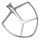 Batedor Plano LETOMS para Batedeiras KitchenAid 7QT Bowl-lift, Acessórios de Pá em Aço Inoxidável, Compatível com KitchenAid, Seguro para Lava-louças