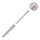 Batedor Porta Bola Borracha Batente Amortecedor Cristal
