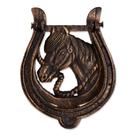 Batente de Porta Ferradura em Ferro Fundido Zingz & Thingz 15x3x11 cm
