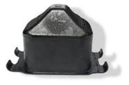 Batente Feixe Molas 0151053-6 GM S-10 12/ Traseiro - Borracha Amarela - 97946549 -