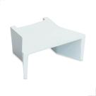 Batente Para Fechamento Portão Pc004 Alumínio ETQ013 Branco