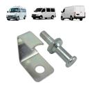 Batente porta traseira mercedesbenz sprinter 1997 a 2012 lado esquerdo