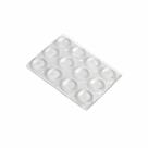 Batentes Anti-Impacto PU Autoadesivo 12,7 x 3,5mm 20 Peças - Engedom Batentes Anti-Impacto PU Autoadesivo 12,7 x 3,5mm 20 Peças - Engedom