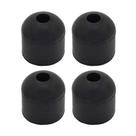 Batentes de Borracha A.A 2,5 x 2,5 cm Pretos de Rosca - Kit com 4 Batentes de Borracha A.A 2,5 x 2,5 cm Pretos de Rosca - Kit com 4