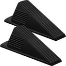 Batentes de porta Frienda Jumbo Heavy Duty, 5 cm de altura, 2 peças, pretos Batentes de porta Frienda Jumbo Heavy Duty, 5 cm de altura, 2 peças, pretos