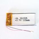 Bateria 110 Mah 3,7v 3mm X 15mm X 35mm Frete