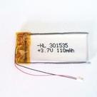 Bateria 110 Mah 3,7v 3mm X 15mm X 35mm Frete Bateria 110 Mah 3,7v 3mm X 15mm X 35mm Frete