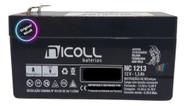 Bateria 12v 1,3ah Nc1213 Original Relógio Ponto Rastreador Balança Garantia Reposição Nf