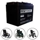 Bateria 12v 45ah Cadeira De Rodas Motorizada Freedom Sx