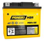 Bateria 12v 6ah Honda 125 150 Biz fan cg bros esd Pioneiro