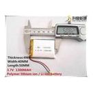 Bateria 1300 Mah 3,7 Gps Slimway Slim Way Com Tv gps 5 polegadas