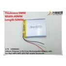 Bateria 3 Fios 1500mah 5mmx40mmx50mm 3,7v Novo -