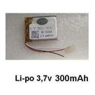 Bateria 3,7v 300mah
