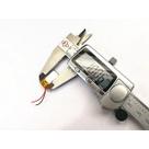 Bateria 3,7v 36mah Com 3mm X 10mm X 20mm Nova 301020 2 fios