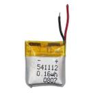 Bateria 541112 3,7v 5,4mm X 11mm X 12mm 0.16wh 2 Fios -
