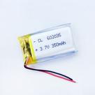 Bateria 602035 C/ 350mah E 3,7v Com 2 Fios 6x20x35mm Bateria 602035 C/ 350mah E 3,7v Com 2 Fios 6x20x35mm