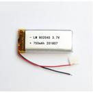 Bateria 802045 Com 750mah 8mmx20mmx45mm 2 Fio