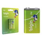 Bateria 9v Alcalina Elgin Longa Duração Cartela 1 Unidade