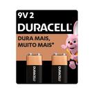 Bateria 9V Duracell com 2 unidades Bateria 9V Duracell com 2 unidades