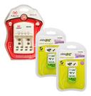 Bateria 9V Recarregável 2 Un 450mah + Carregador Automatico Rápido
