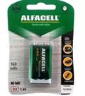 Bateria 9v Recarregável 450mah Original Alfacell