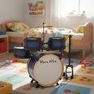 Bateria acústica infantil Rock Kids RMV Completa Azul
