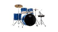 Bateria Acústica Mapex PDG5044T FQ Blue Candy Paper 20 Bateria Acústica Mapex PDG5044T FQ Blue Candy Paper 20