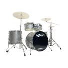 Bateria Acústica Profissional Spanking 22" Com banco Cor:Silver Sparkle