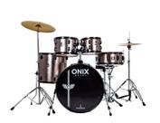 Bateria Acústica Tagima Nagano Onix Skinny 20 Completa c/ Banco Bateria Acústica Tagima Nagano Onix Skinny 20 Completa c/ Banco