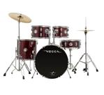 Bateria Acústica Vogga Jam Bumbo 20 VPD420 WRD Wine Red