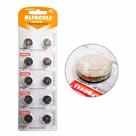 Bateria Ag10 Lr1130 Alcalina Modelo Botão 1,5v com 10 Pecas - Alfacell/imporiente
