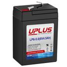 Bateria AGM recarregável UPLUS LP6-5.0 6V 4.5Ah