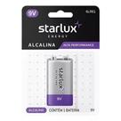 Bateria Alcalina 9V - 1 Peça - Starlux