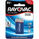 Bateria Alcalina 9V c/ 1un - Rayovac