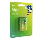 Bateria Alcalina 9v Elgin Cartela 01 Unidade F108