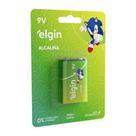 Bateria Alcalina 9v Elgin - Ideal Para Brinquedos, Câmeras Digitais, Mp3 Players E Lanternas Bateria Alcalina 9v Elgin - Ideal Para Brinquedos, Câmeras Digitais, Mp3 Players E Lanternas