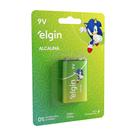 Bateria Alcalina 9V - Elgin