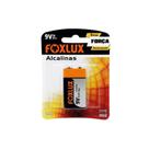 Bateria Alcalina 9v - Foxlux (6lr61) Retangular