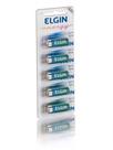 Bateria Alcalina Elgin A23 12 Volts Cartela Com 5 Unidades