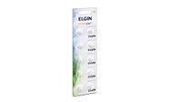Bateria Alcalina LR621 Elgin com 10 unidades tipo AG1 5v Pilha