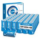 Bateria Allmax CR123A Potência máxima de lítio 48 unidades 3V
