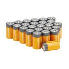 Bateria Amazon Basics D Cell Alcalina 1,5 V, pacote com 24