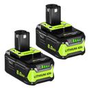 Bateria ANTOOLOCKER 18V 8.0Ah de íon de lítio com indicador LED, pacote com 2 unidades Bateria ANTOOLOCKER 18V 8.0Ah de íon de lítio com indicador LED, pacote com 2 unidades