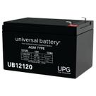 Bateria automática UPG UB12120 12V 12Ah SLA 15x10x10cm 3,5 kg