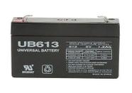 Bateria automática UPG UB613 6V 1,3 A selada com ácido de chumbo