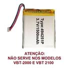Bateria Baba Eletronica Só Serve Na Vbt 2400 Vbt-2400