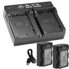 Bateria BM Premium NP-FZ100 x2 com carregador duplo para Sony